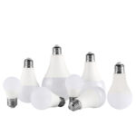 led a bulb pc cover with plastic clad aluminum housing 45mm/50mm/55mm/60mm 65mm/70mm/80mm/95mm