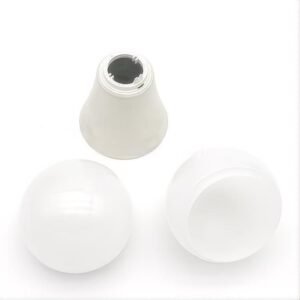 led a bulb pc cover with plastic clad aluminum housing 45mm/50mm/55mm/60mm 65mm/70mm/80mm/95mm