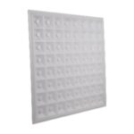 led big panel light 64 grid round lamp 48w/60w/72w/96w/120w ultra thin for house with pet cover