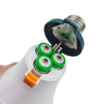 led emergency bulb 25w high brightness ra80 for school and hospital with abs