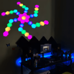 led hive light 2w app and touch control for home with abs