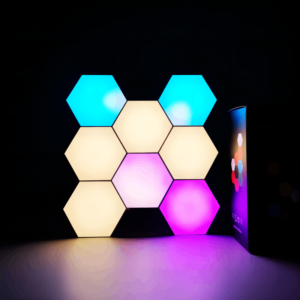 led hive light 2w app and touch control for home with abs