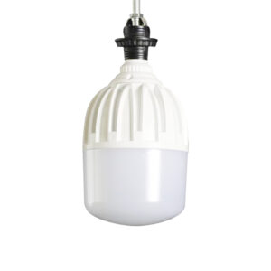 led industrial t shape bulb 40w/50w/60w/80w/100w high brightness ra80 for workshop with lampshade