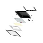 led mate60 flood light 5w/10w/20w/30w/50w/75w/100w/150w/200w waterproof ip65 for courtyard with aluminum housing and glass cover