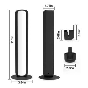 led smart ambiance light 10w ra80 for table with pvc and pc cover