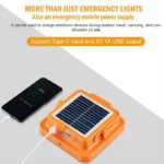 led solar flood light 50w/100w waterproof ip66 for outdoors with abs and pc cover