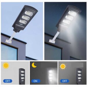 led solar street light 30w/60w/90w/120w waterproof ip66 for road and house with abs housing