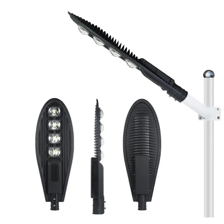 led street light 50w/100w/150w/200w/250w waterprof ip65 for road with die cast aluminum housing