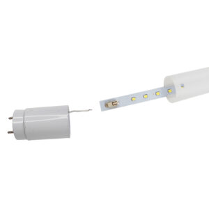 led t8 tube 9w/14w/18w/24w/30w easy installation ra80 for office/garage with pc cover