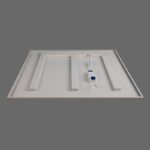 led three glow big panel light 40w/48w/60w/72w anti glare for office with pc cover