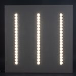 led three glow big panel light 40w/48w/60w/72w anti glare for office with pc cover